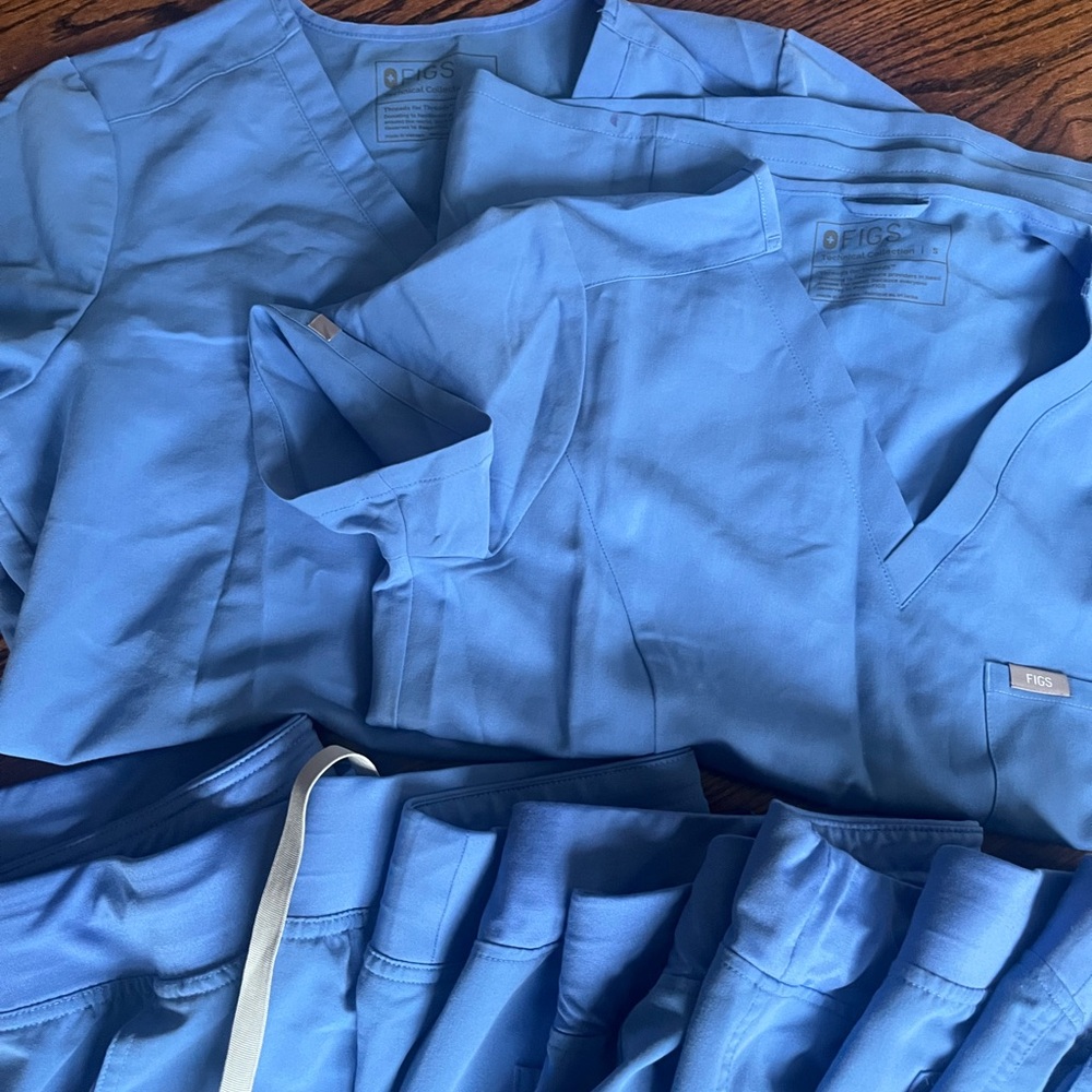 Figs Sky Blue Medical Scrubs